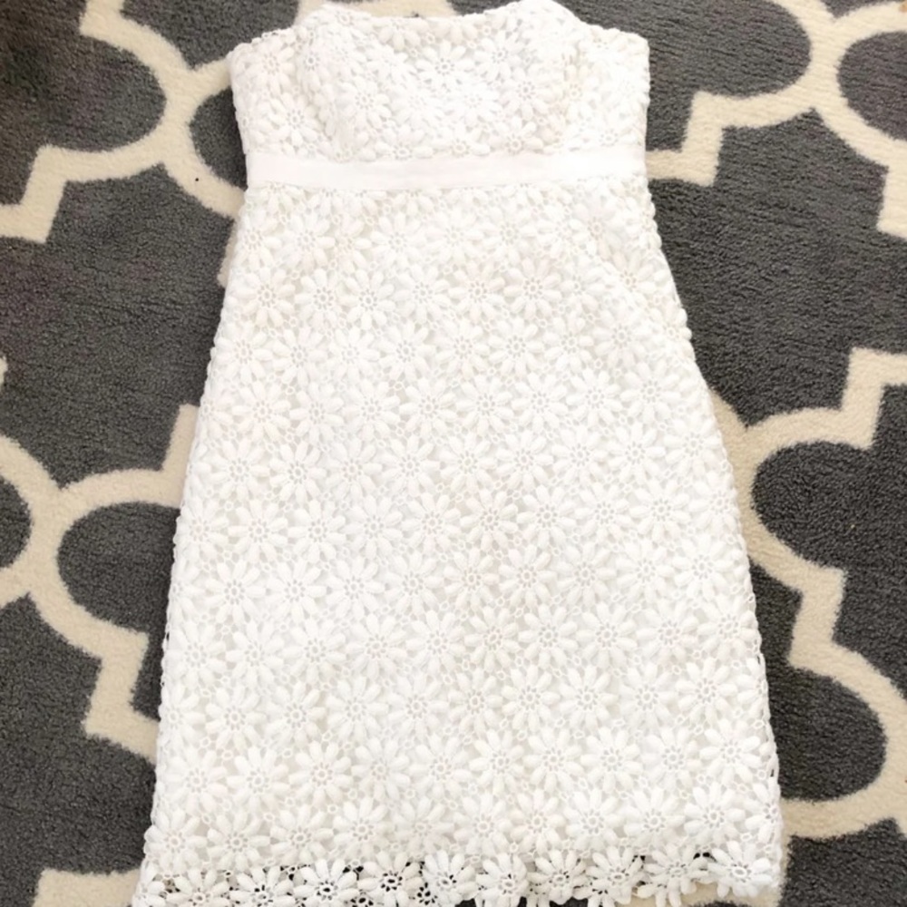 Lilly Pulitzer Bowen Daisy white dress